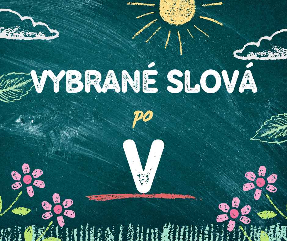 Vybrané slová po V